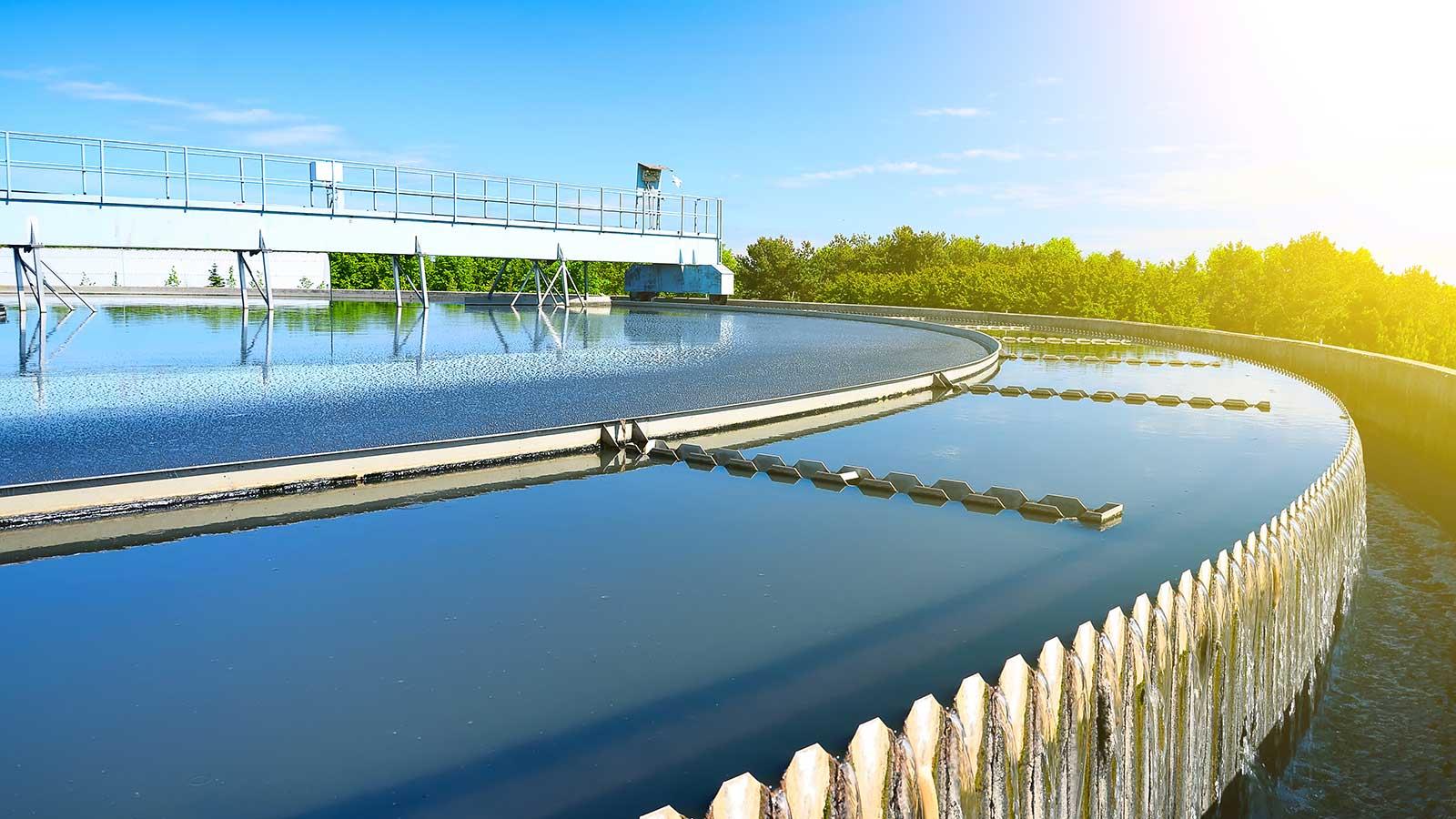 man-made dam / water system representing engineering studies at Clarkson university